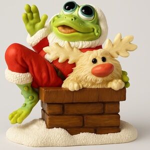 Vintage Sprogz Hoppy Christmas Holland Studio Craft Limited Edition 1997 NWT